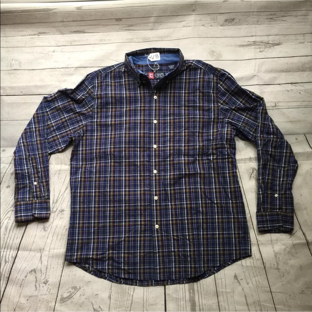Chaps Easy Care Long Sleeve Button Down Shirt